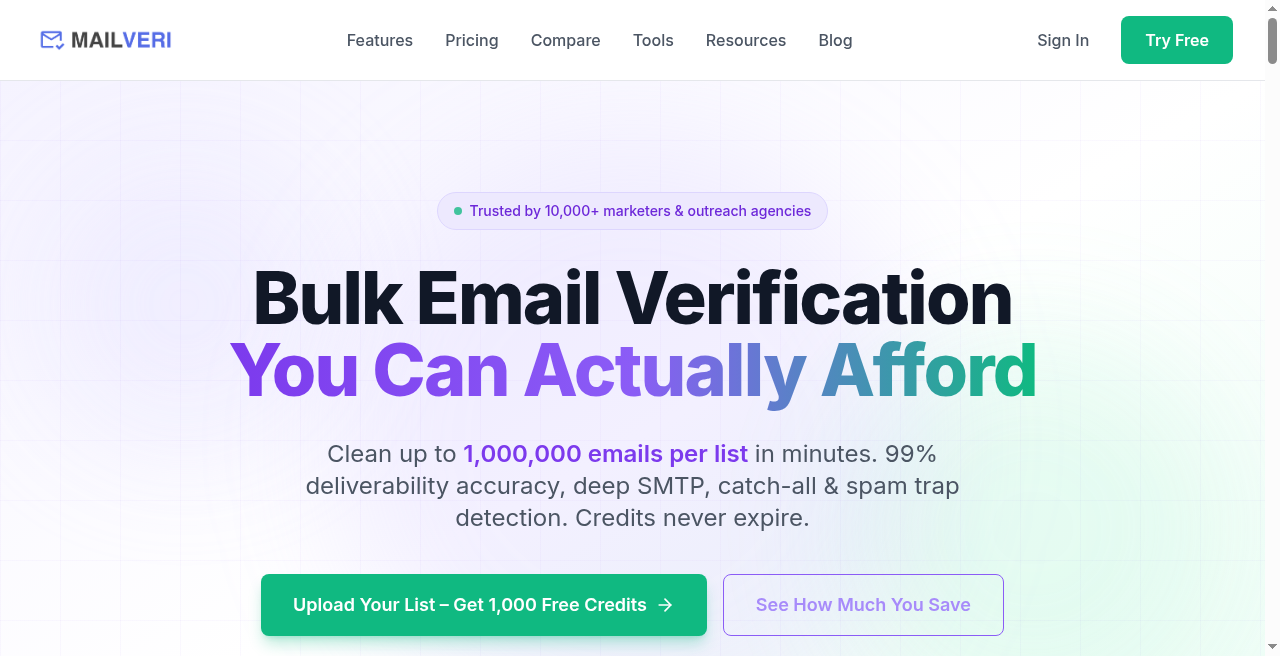 MailVeri screenshot 1